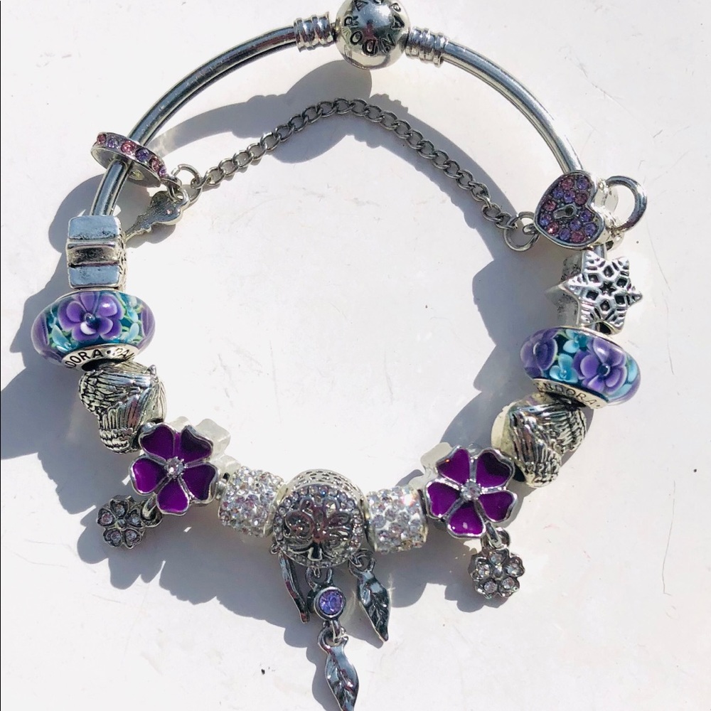 Pandora Purple Lucid dreams bangle